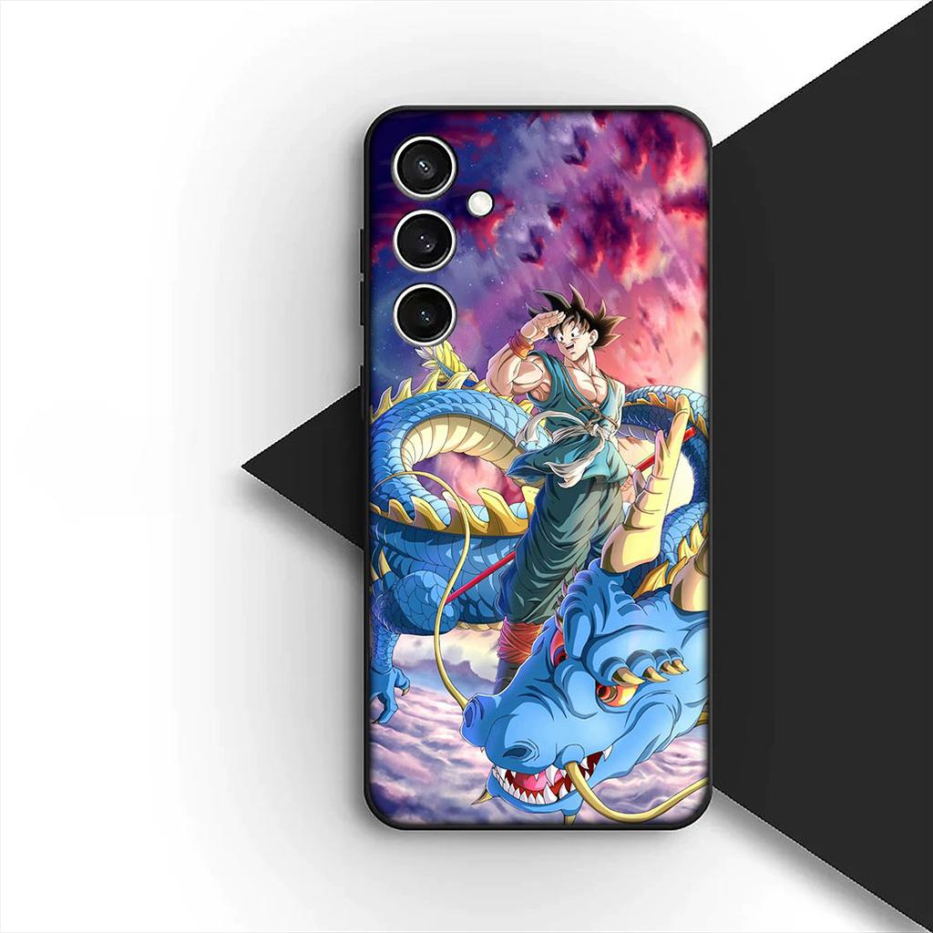 Cover for Samsung Galaxy S10 S8 S9 Plus A33 A34 A31 70 A71 A72 Note 20 9 8 S10E Casing Phone Case Anime Dragon Gokus Ball Poster