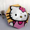 1pc Hello Kitty Automatic Umbrella 8-Bone Design Compact Gear for Outdoor Travel, Perfect Helloween Chrismas Gift for Friends or Family y250903196