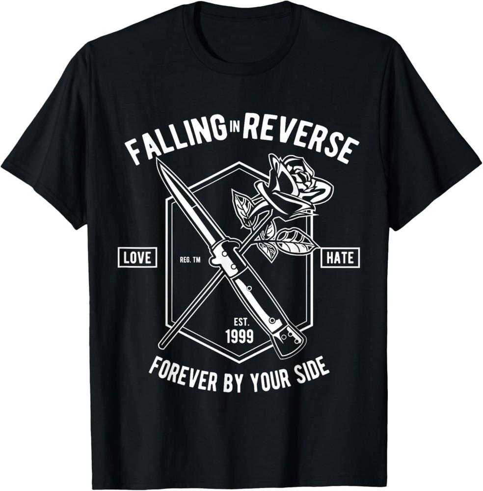 

Falling in Reverse T-shirt (knife and rose) 4XL