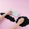 Levieny Tastatur-Handgelenkauflage mit 2025 Neuestem Wabenwolken-Handgelenk-Ergonomischem Design mit für Beinhaltet Stress-Maus- und Tassenmatte Wolkenförmig