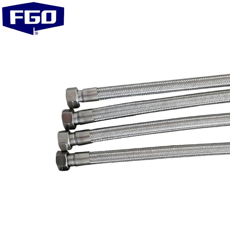 FGO Stainless Steel Corrugated Metal Braided Hose M20x1.5, 1000mm