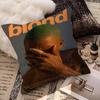 Frank Ocean Blond Album Pillow Cover For Bedroom Room And Living Room Sofa Decorative Cushion Cover