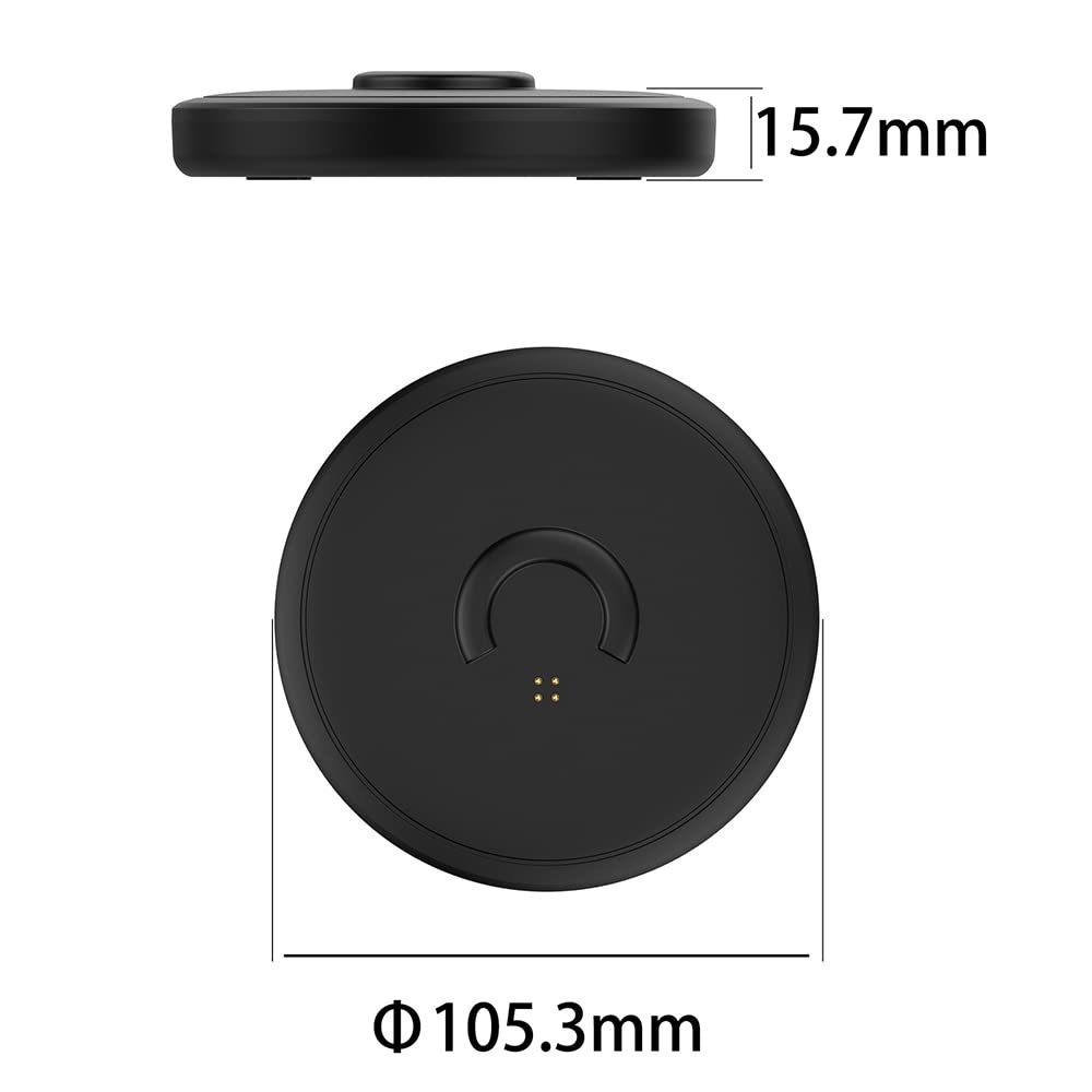 XBERSTAR BOSE Bluetooth Speaker Charger, SoundLink Revolve/Revolve+ Charging Cradle, Triple Black