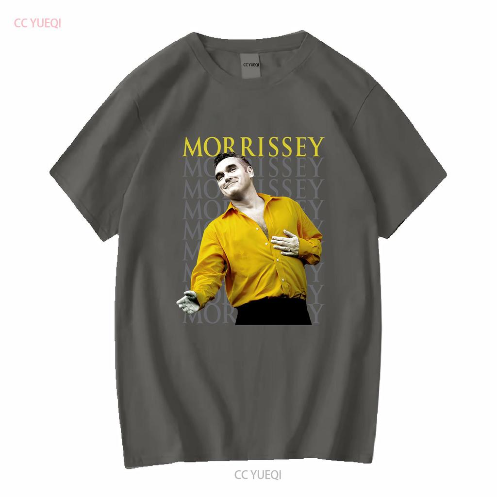 Vintage Morrissey UK Tour British Pop T Shirt Size M Vintage Washed Stretched Soft Versatile Breathable Top For Everyday Wear
