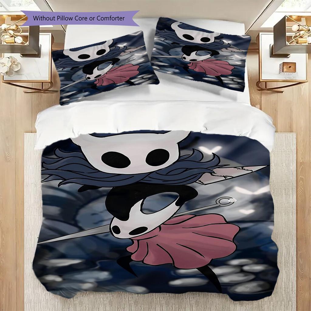 Hollow Knight Shadows Rise Bedding 1 Duvet Cover 2 Pillowcase Without Core Christmas Birthday Gift Duvet Cover And Pillowcase