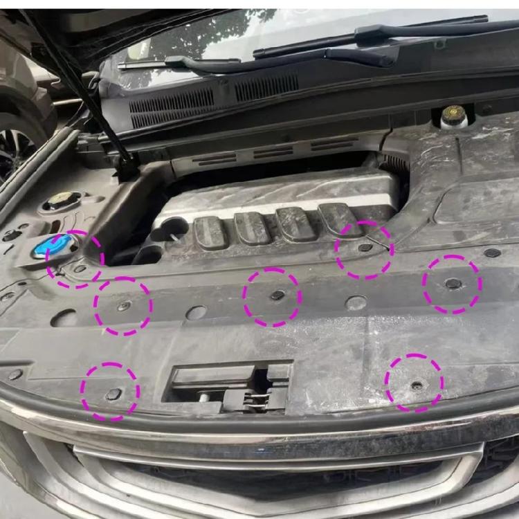Automotive Push Clips Heavy Duty Plastic Rivet Fasteners 1420608250B Push In Car Trim Clip Simple Installs for Vehicle