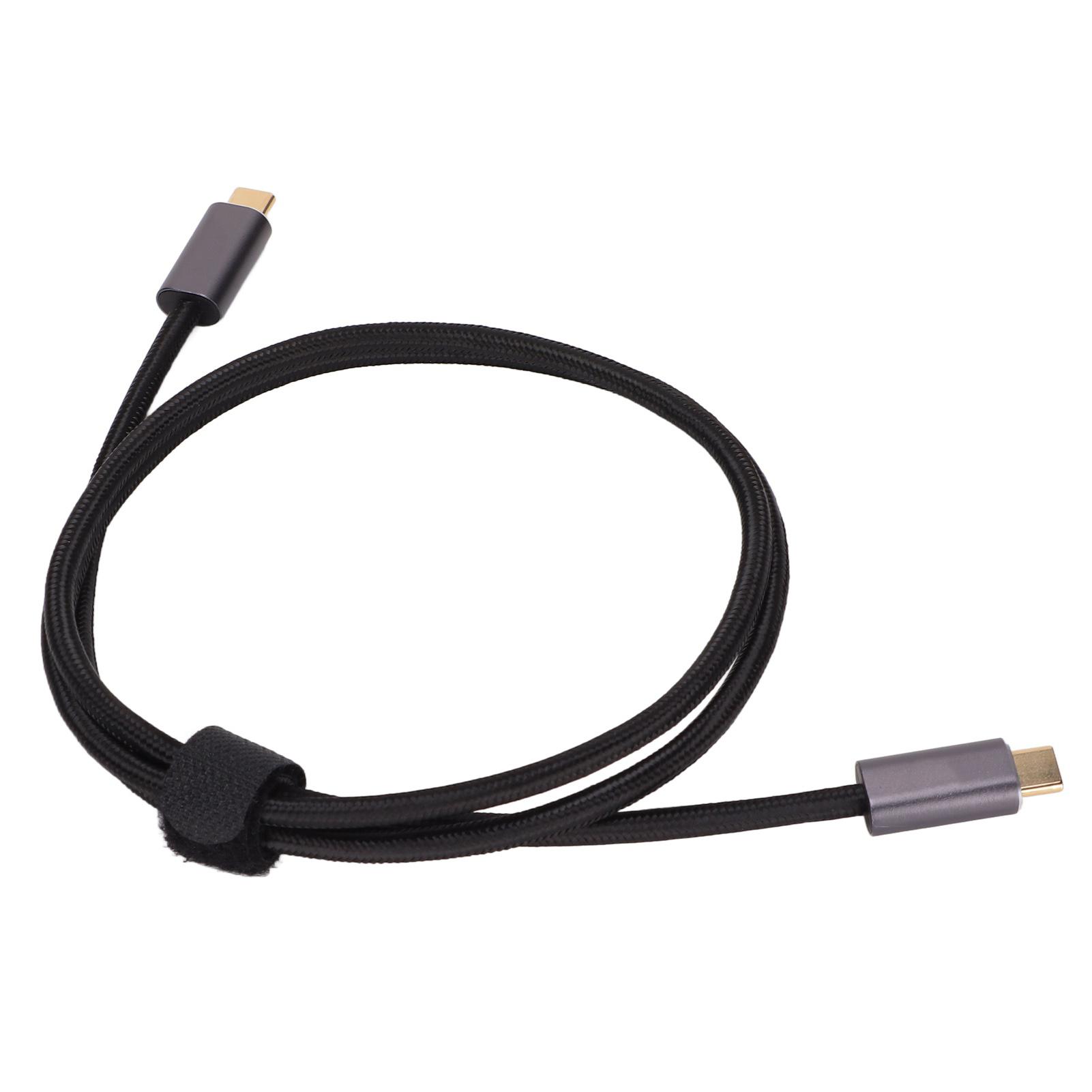 

Type C Extension Cable USB3.2 100W 20Gbps 8k 60hz Male to Male Type C Adapter for Office Learning 100cm / 39.4in