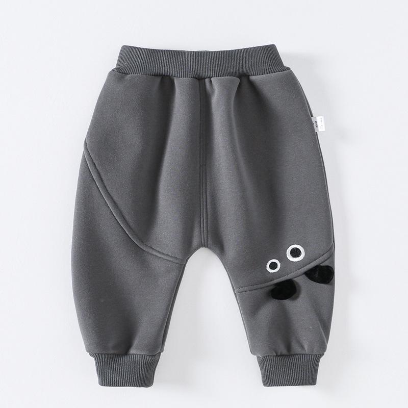Baby Winter Fleece-Lined Pants for Toddlers and Infants - Boys and Girls Casual Long Pants