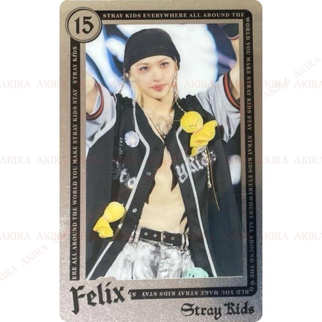 STRAY KIDS World Tour dominATE JAPAN ECOPA LIVE PHOTO CARD OFFICIAL