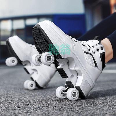 XSZ Jongens Vierwielige Rolschoenen: Coole, intrekbare schaatsen voor kinderen en volwassenen