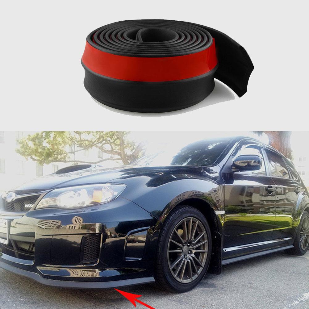 Buy 2.5m Car Bumper Lip Protector 65mm Width Car Front Bumper Lip