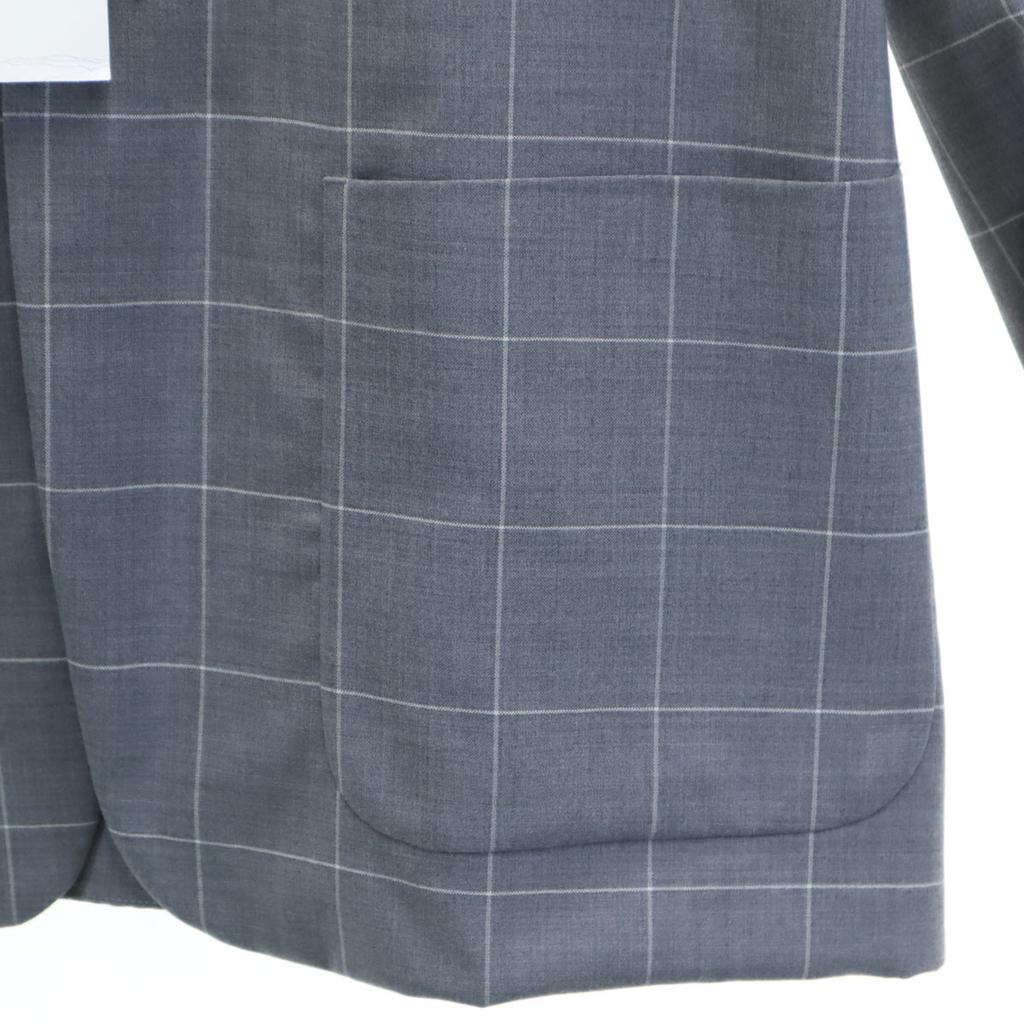 Ungetragener uniform experiment 20SS Windowpane-Check 3B taillierter Blazer Herren Gebraucht