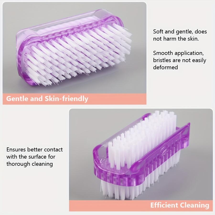 Double-Sided Nail Cleaning Brush | Manicure and Pedicure Tool | For Fingernails and Toenails - Art Lalic