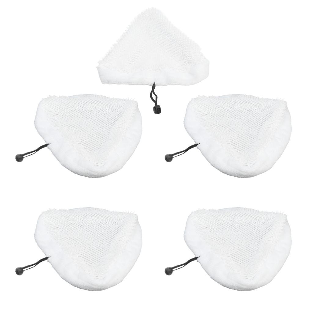 5Pcs Mop Cover Replacement Pads Strong Water Absorption Fit for Steamboy X5 H20 S302 S001 Mop