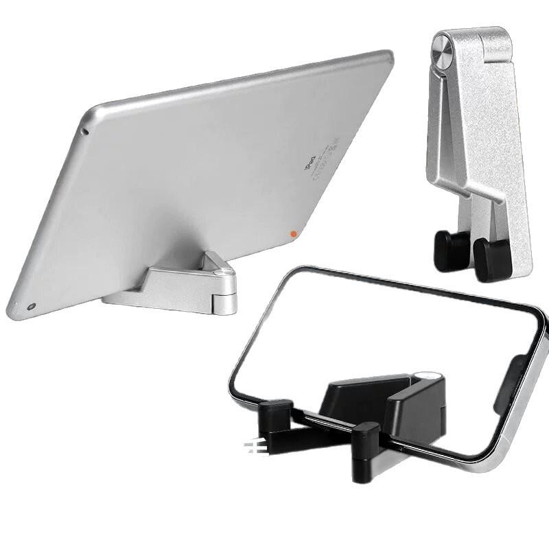 Universeller faltbarer V-förmiger Aluminium-Handyhalterständer für Live-Streaming