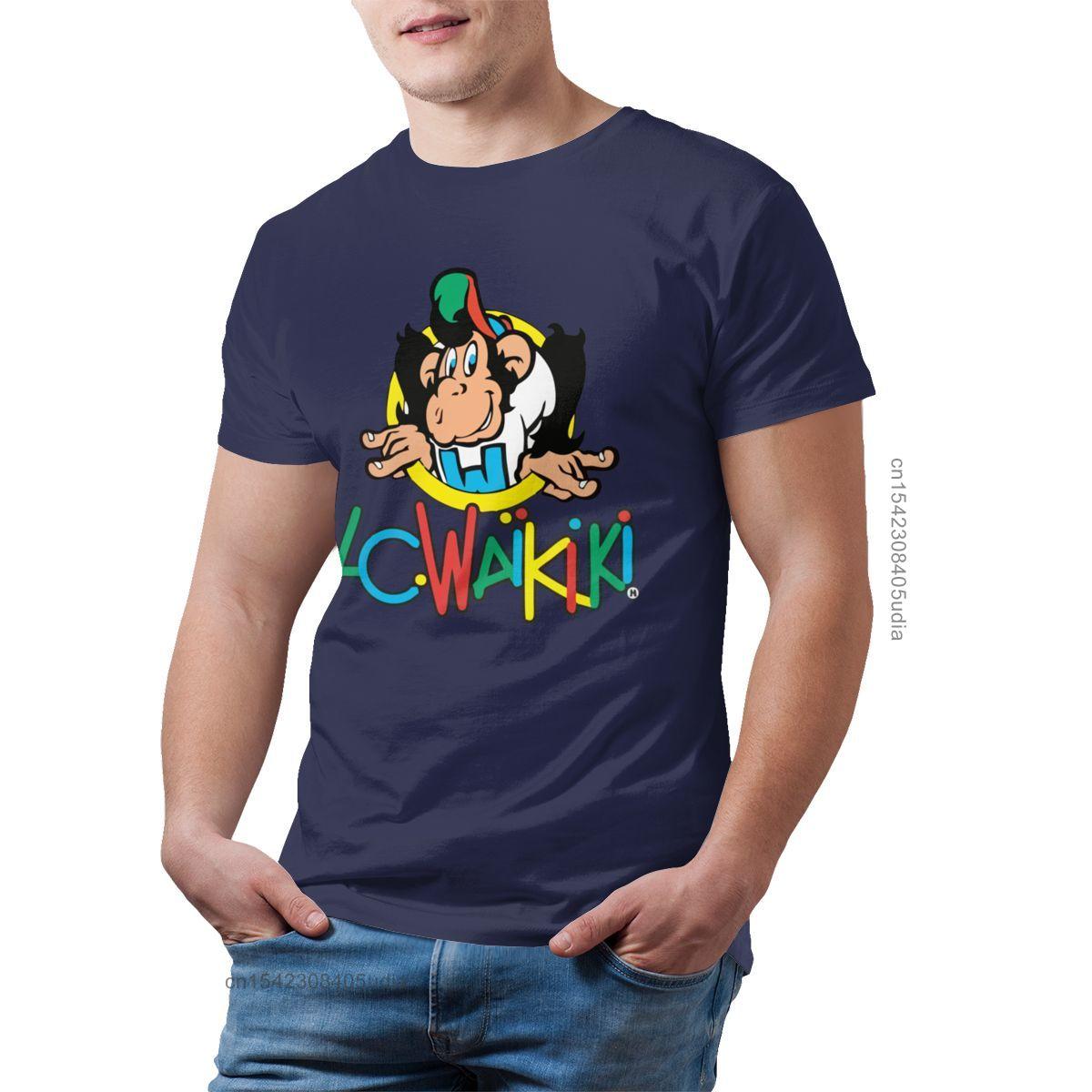 

Monkey Tshirts Lc Waikiki Monkey Merchandise T Shirt Graphic Cotton Tee Shirt Mens Short Sleeves Beach Tshirt Camisas M