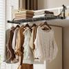 Carbon Steel Radiator Drying Rack Wall Mounted Space Saving Clothes Drying Rack Folding Shoes Storage Rack Balcony