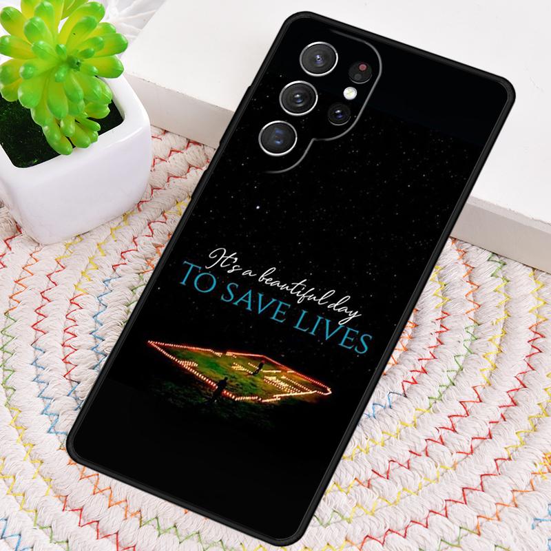 Greys Anatomy Silicone Phone Case For Samsung Galaxy note 10 pro S26 S25 S24 S23 S22 S21 Plus S25Ultra Capa Cover