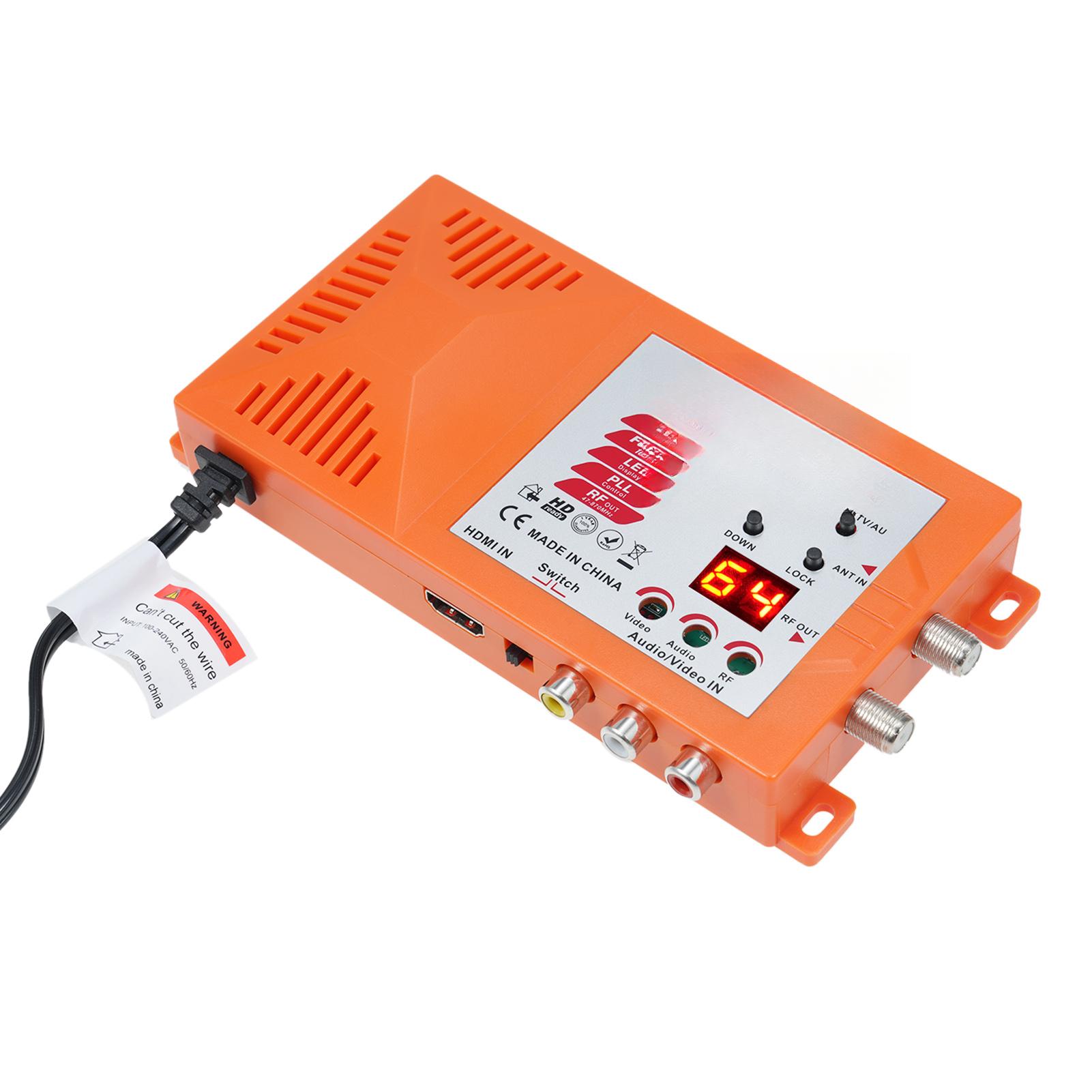 TV AV to RF Modulator Coaxial