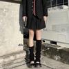 1Pair High-quality Foot Warmers JK Bubble Socks JK Lolita Leg Warmer Y2K Punk Gothic Knitted Foot Cover Crochet Socks Boot Cuffs
