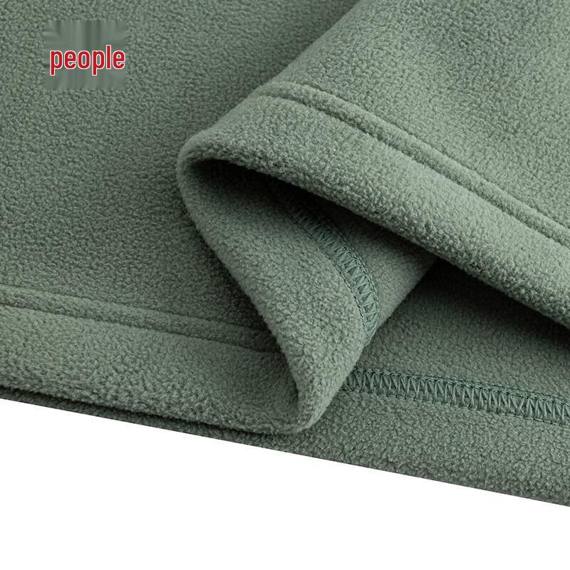 ANTA Men's Fleece Half-Zip Stand-Collar Pullover