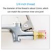 Air Conditioner Flush Kit A/C Line Set Flush Tool Canister Gun NozzleReplacement