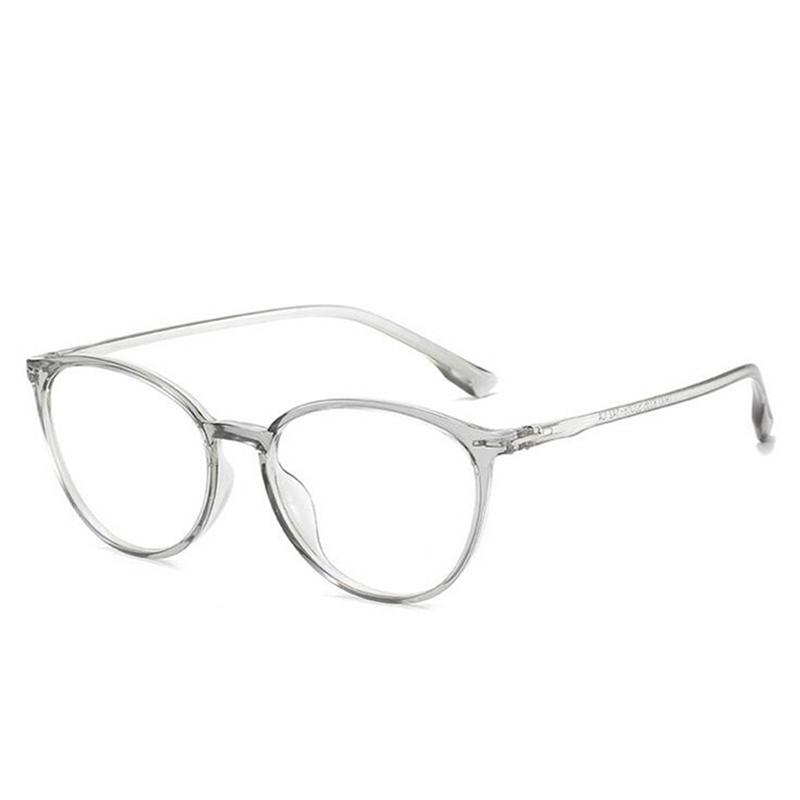 Retro Literary Finished Nearsighted Glasses Women Ultralight TR90 Oval Clear Lens Short-sighted Eyeglasses -0.5 -1.0 To -6.0