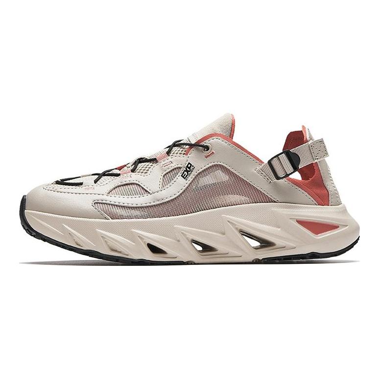 Anta Wuyi Stream Hiking Shoes Summer 2026 Thick Sole Outdoor Functional Shoes Kids shoes Fog-Gray Red 922626650-2