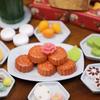 Miniature Toy Simulation Moon Cake Plastic Dollhouse Food Dollhouse Miniature Mooncake Play House Food Model