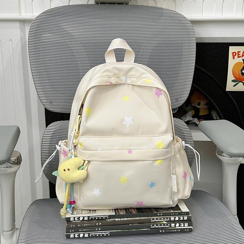 Schoolbag Japanese school bag Junior high school ins girl heart star large capacity versatile dopamine mini backpack backpack
