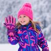Thicken Children Snow Mittens Waterproof Outdoor Thermal Gloves Unisex Kids Ski Gloves  Skiing