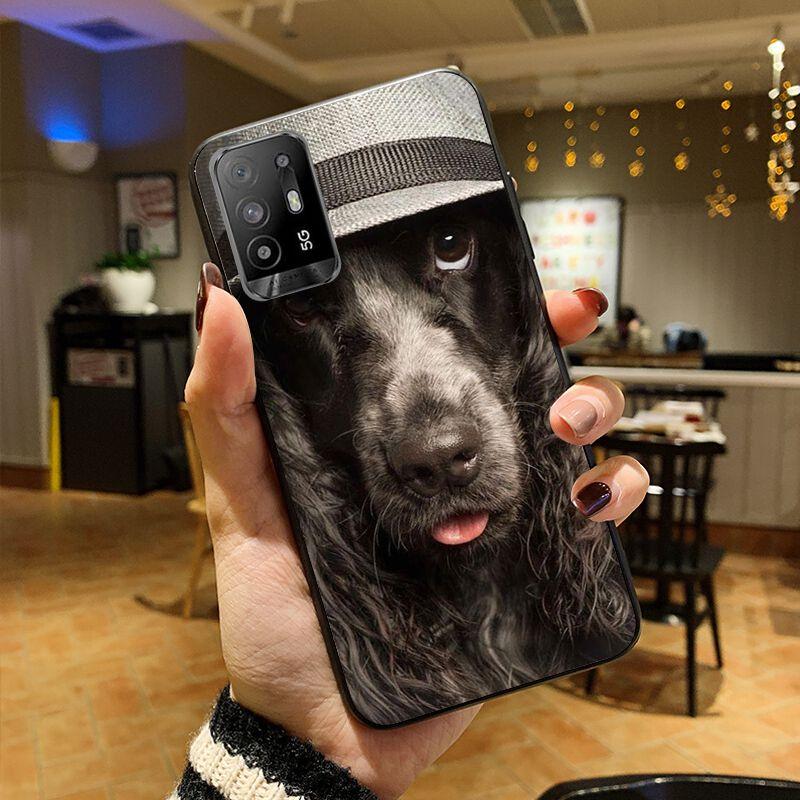 Harper kokršpaněl hellip štěňata psů Kryt na telefon Pro OPPO A74 A94 A3S A5S A9 A12 A15S A52 A53 A72 A73 2020 A91 5G Pouzdro coque