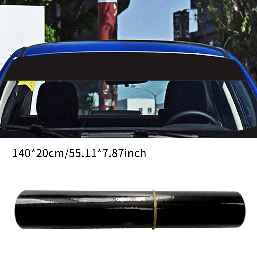 Car Front Rr Window   Decal Sticker Glass Sunshade Automotive Stickers 140*20cm/55.11*7.87inch