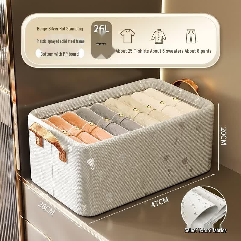 Qinming Foldable Oxford Cloth Storage Box