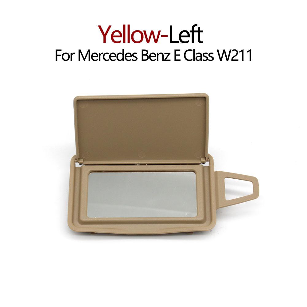 Car Left Right Sun Visor Sunshade Panel Makeup Mirror Cover For Mercedes Benz E Class W211 2003-2006 2118100910 2118100410