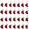 Cute Christmas Knitted Wool Stockings - Festive Tree Ornaments and Decorative Props