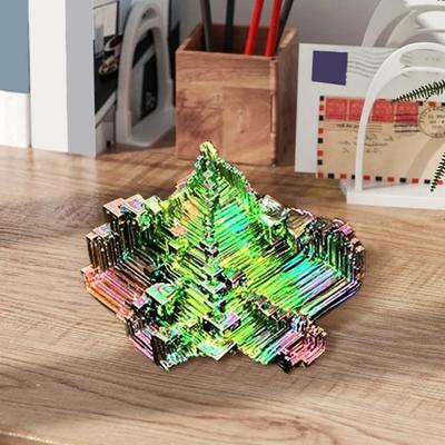 Krystalická věž z bismutu Dekorace Léčivý přírodní kámen Vyvažování energie Čakry Meditační terapie