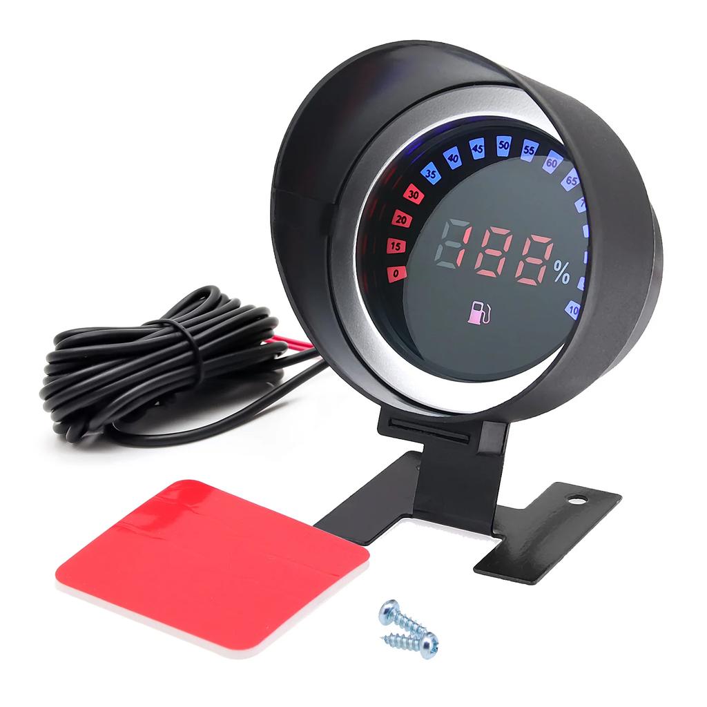AD 45~120 ℃ Water Temperature Gauge Car Digital LCD Water Temp Meter With 10mm Temperature Sensor Adapter For 12V 24V Car Truck