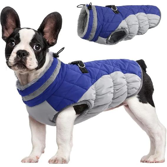Large Dog Winter Clothes Thickened Warm Dog Cotton-padded Clothes Windproof Comfortable Coats for Dogs Pet Products Supplies