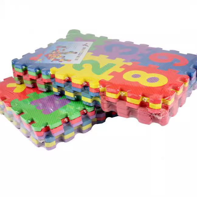 Digital Foam Puzzle Baby Crawling Mat - Children's Play Mat