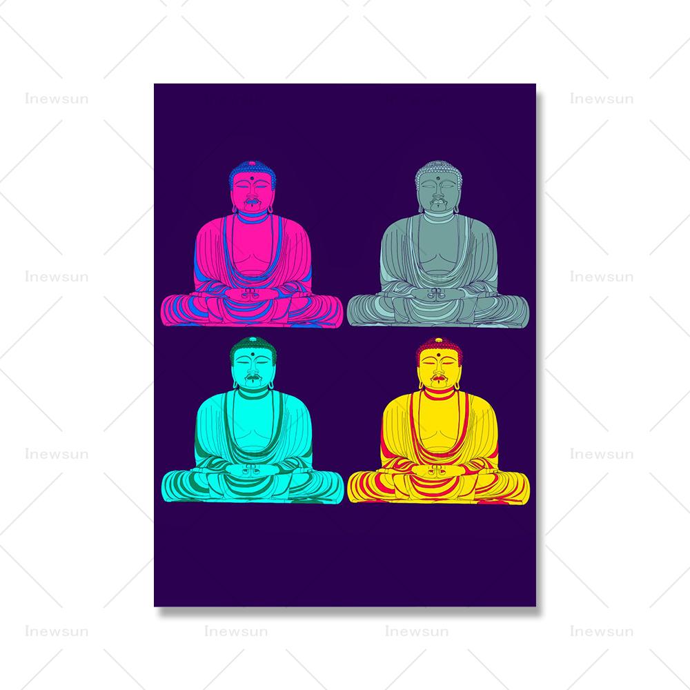 Home Decor Prints Wall Art Japanese Seafood Platter Canvas Painting Tokyo Fuji Canvas Poster Bamboo Temple Daibutsu Pictures