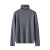 Autumn And Winter New Cashmere Sweater Women'S Heap Neck Sweater Loose Knitted Sweater Versatile Pullover Warm Bottoming Shirt