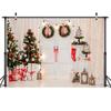 Photo Christmas Photography Props Background Cloth Vinyl Backdrop Xmas Studio