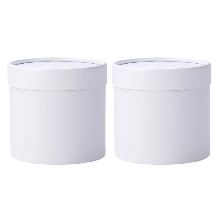 Two Tiny Floral Display Buckets Sturdy Base Gift Wrapping Boxes For Artistic Arrangements Home Or Office Decoration Use