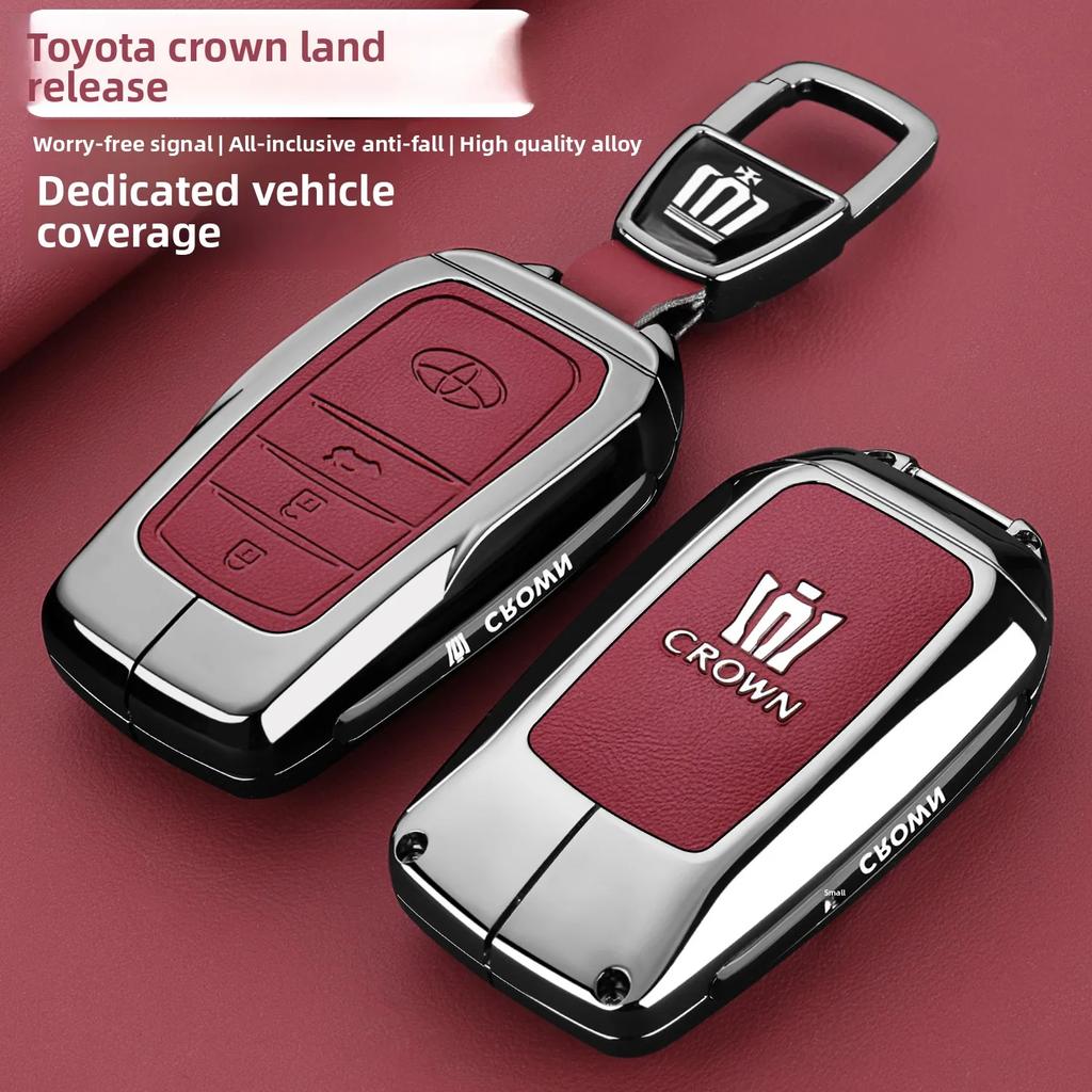 2024 New Toyota Crown Land Release Special Key Set 12th, 13th, 14th Crown Car Shell Buckle for Men and Women