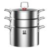 KOBACH 3-Layer 304 Stainless Steel Steamer Pot