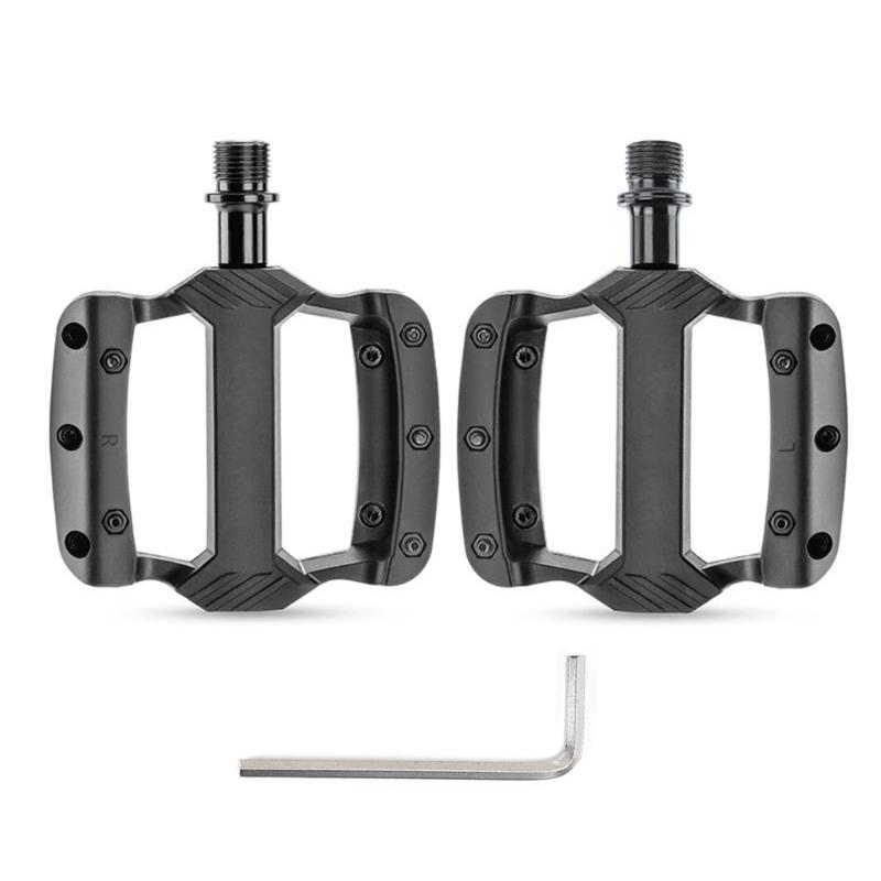 Light weight Bicycles Platform Pedals 3 Seal Bearings Nonslip Bicycles Pedals for Mountain Cycling Road Bicycles
