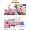 Sponge Kitchen Smiling Sponge Dishwashing Sponge Cloth Strong Scouring Pad Household Kitchen Bathroom Cleaning Wipe Spongesclean