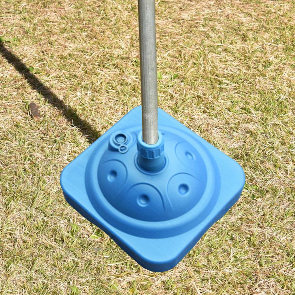 Fillable Umbrella Base Parasol Standing 10kg Capacity Square Heavy Duty Market Stand