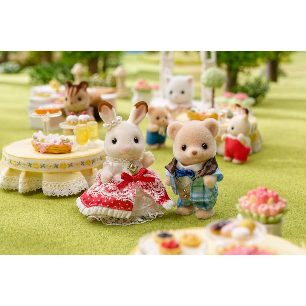 Sylvanian Families Doll [Anniversary Friends -Flare & Theo-] C-76 ST Mark Certification Ages 3+ Toy Dollhouse Sylvanian Families EPOCH